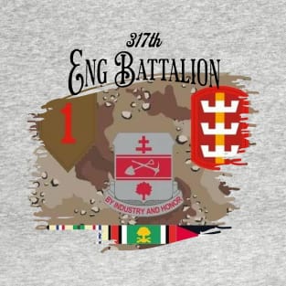 317th ENG Battalion T-Shirt